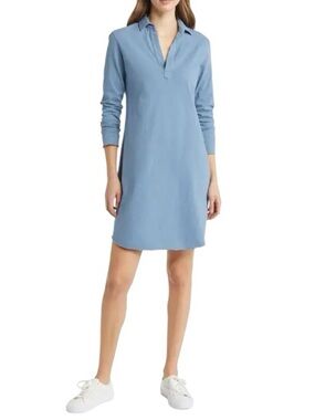 Frank & Eileen Nicole Long Sleeve Popover Dress